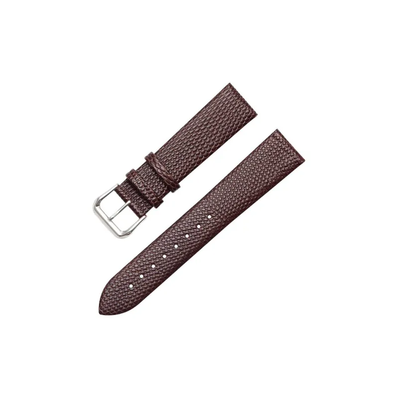 Gangjue Casio Compatibility Watch Band Cowhide Leather Material-3