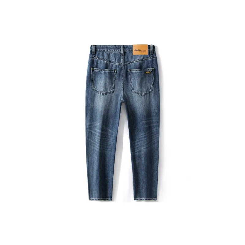 Jeep SS24 Jeans Unisex Tea Dyed Blue-7