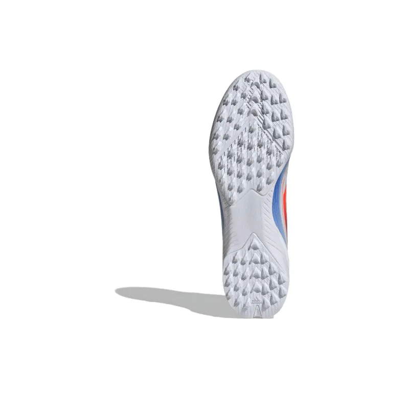 Adidas F50 League Turf Cloud White Solar Red Lucid Blue-5