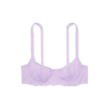 Victoria's Secret PINK WINK UNLINED BALCONETTE BRA / Pastel Lilac Bra Women's Light Purple