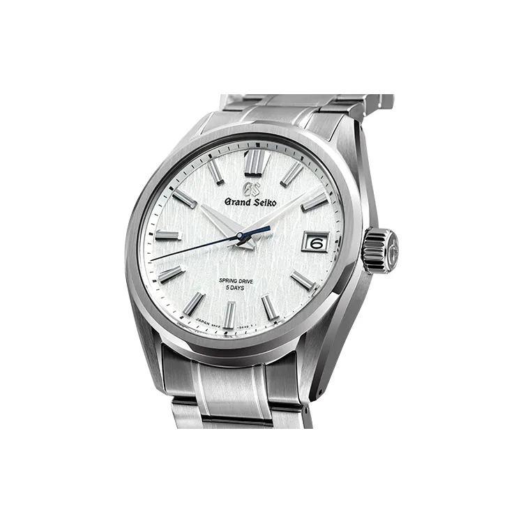 GRAND SEIKO Mechanical Movement Stainless Steel Strap Watch Men's Watches White Dial-2