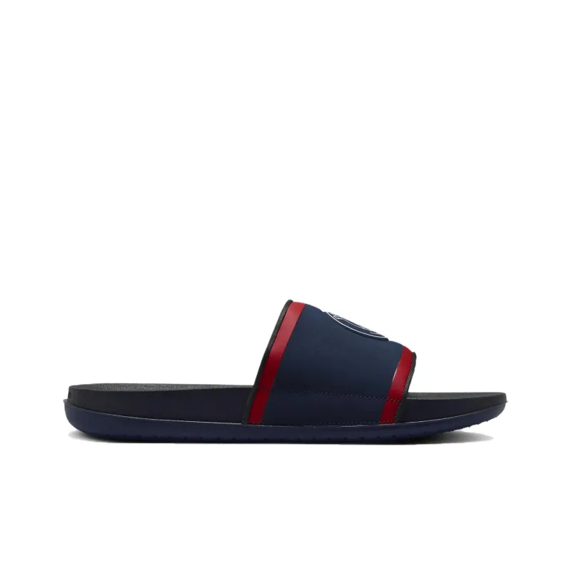 Nike Offcourt Slip Resistant Slide Slippers Men's Black Blue-1