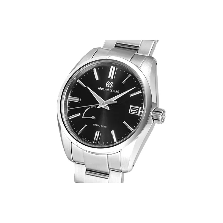 GRAND SEIKO SPRING DRIVE Collection Mechanical Movement Watch Men's Watches Black Dial-1