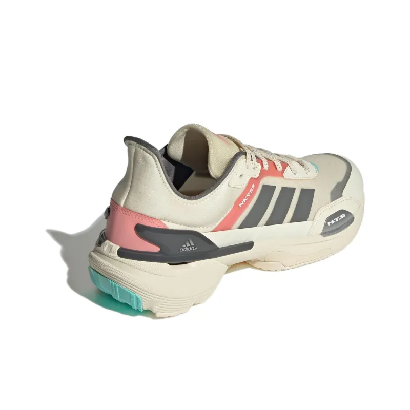 Adidas MTS Anti Slip Wear Resistant Low Top Running Shoes Unisex Beige Gray-3