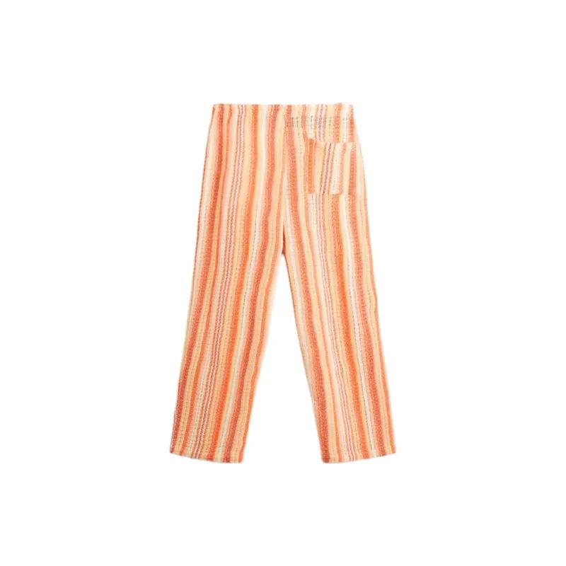 ZARA Casual Pants Men Orange-1