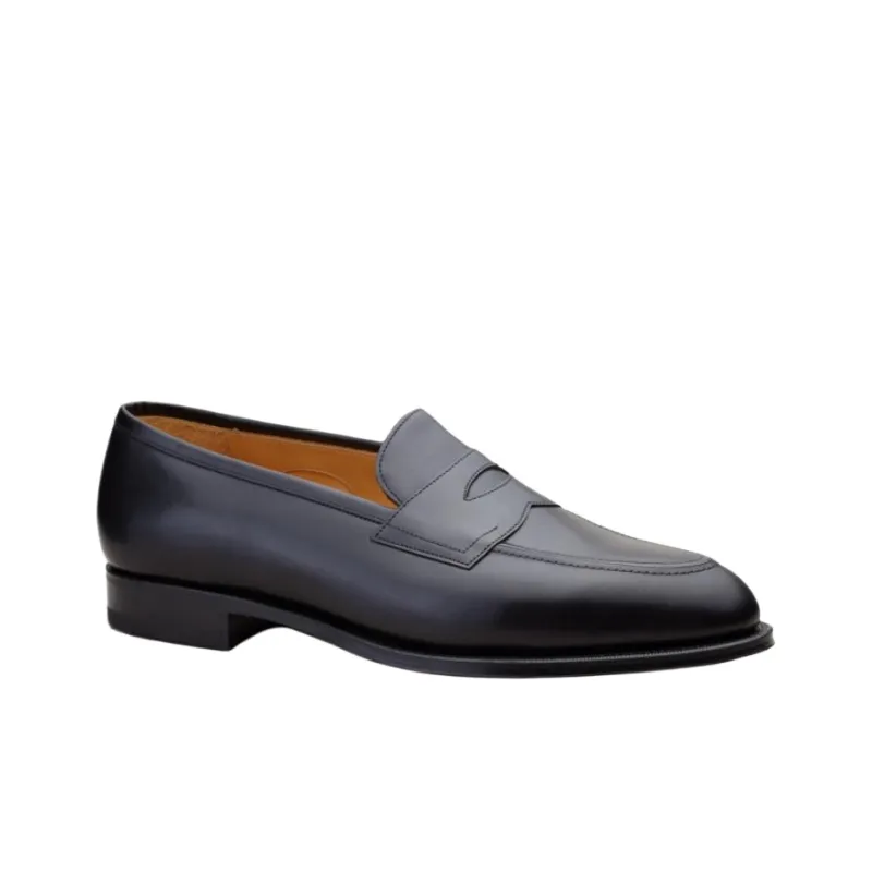 Edward Green Piccadilly Loafers Men's Black-3
