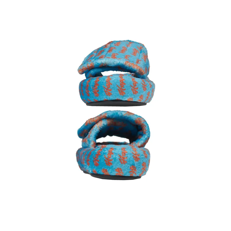 NATASHA ZINKO Slide Slippers Women's Blue-4