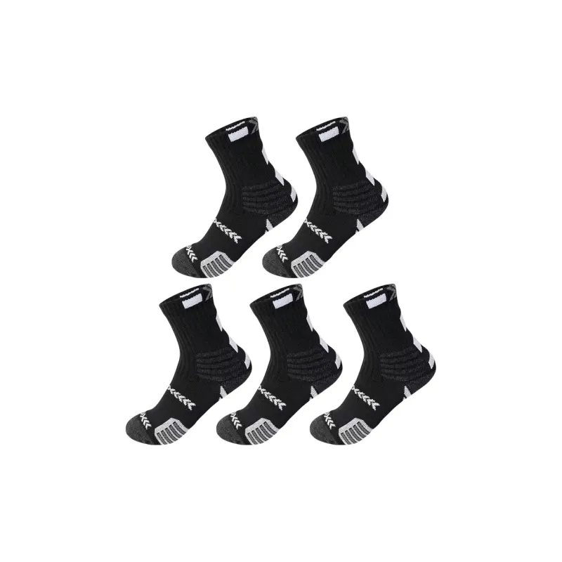 BEAR UNION Mid Calf Socks Unisex 5 Pack-4