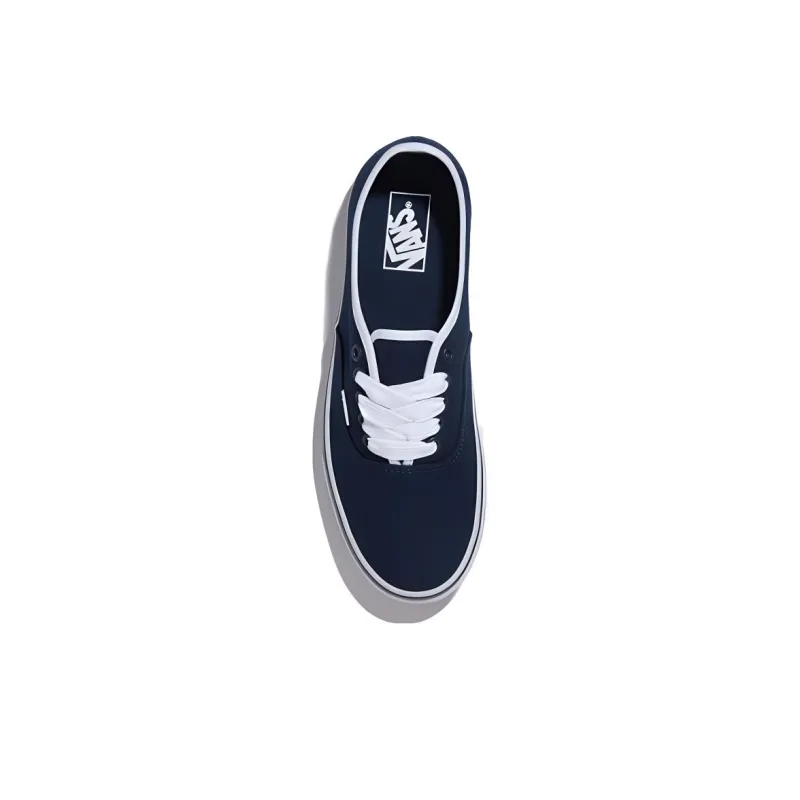 Vans Authentic Slip Resistant Breathable Low Top Canvas Shoes Unisex Dark Blue-1
