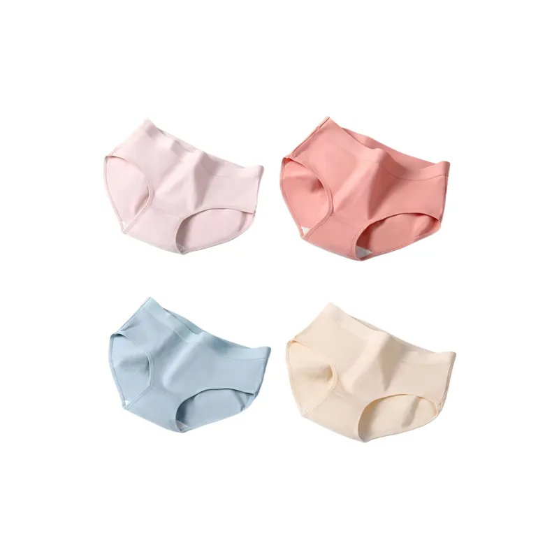 Flowers In Water Underpants Women's 4 Pack-7