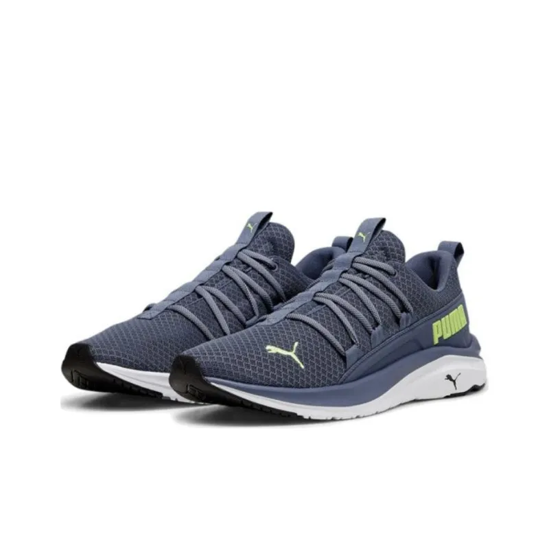 PUMA Softride One4all Cushioning Anti Slip And Wear Resistant Low Top Casual Running Shoes Men's Dark Blue-2