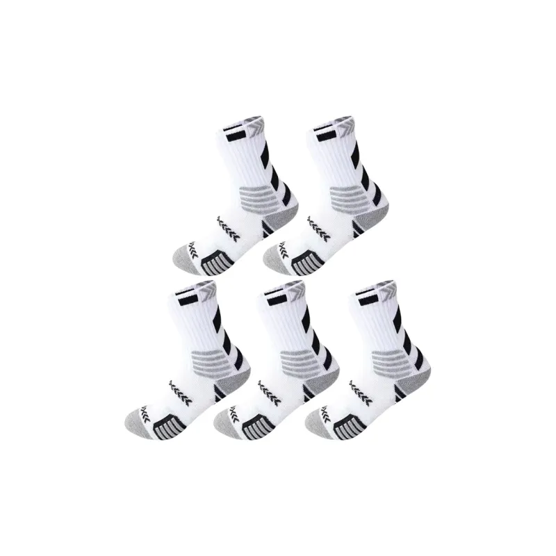 BEAR UNION Mid Calf Socks Unisex 5 Pack-2