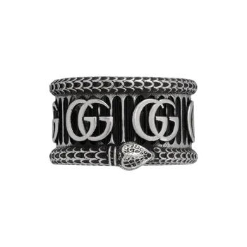 GUCCI Gg Marmont Snake Ring