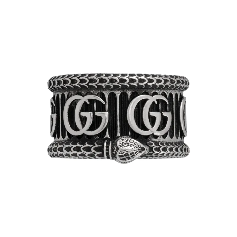 GUCCI Gg Marmont Snake Ring-0