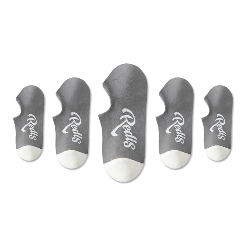 Taste The Color No Show Socks Men's 5 Pack-12