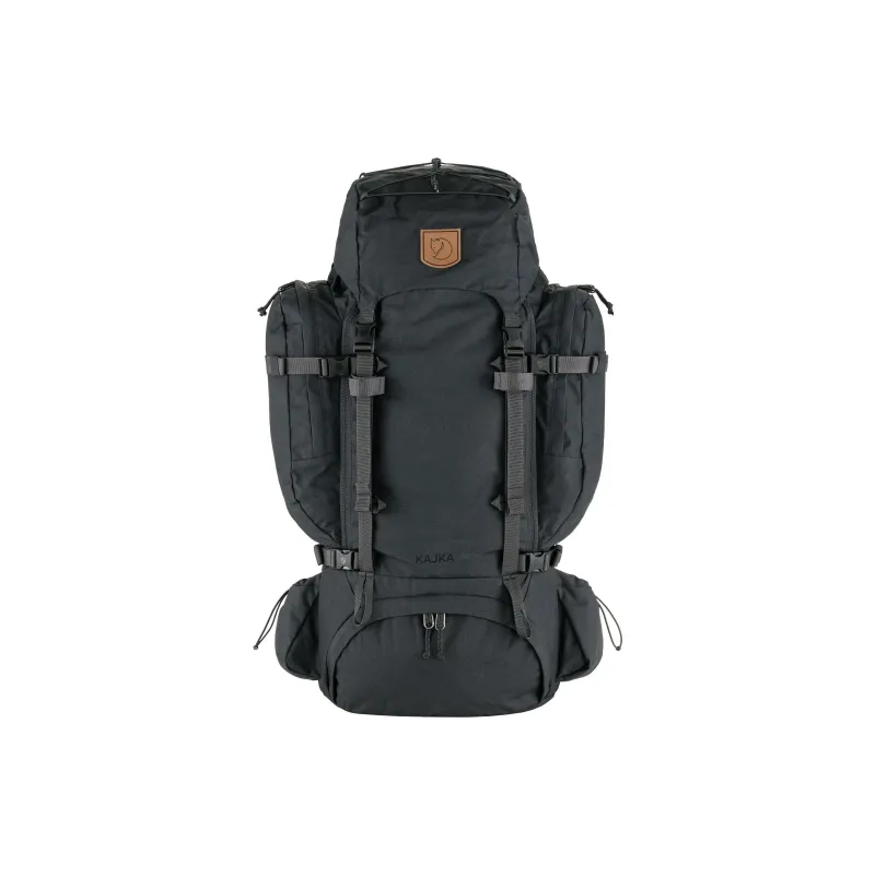 Fjallraven Recycled Polyamide Outdoor Mountaineering Bag Backpack Unisex Coal Black-0