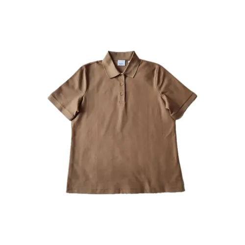 Burberry Polo Shirts Women's Brown