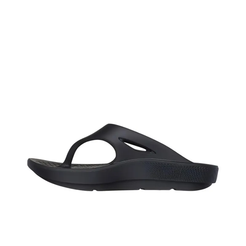 Skechers Abrasion Resistant Slip Resistant Flip Flops Women's Black-2