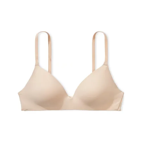 Victoria's Secret PINK WEAR EVERYWHERE LIGHTLY LINED WIRELESS BRA/ Marzipan Bra Women's Skin