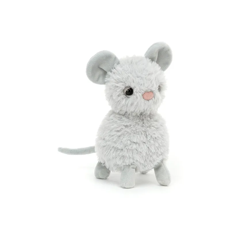JELLYCAT Forest Animal Collection Hug The Mouse Dolls Plush Doll 16cm High-3