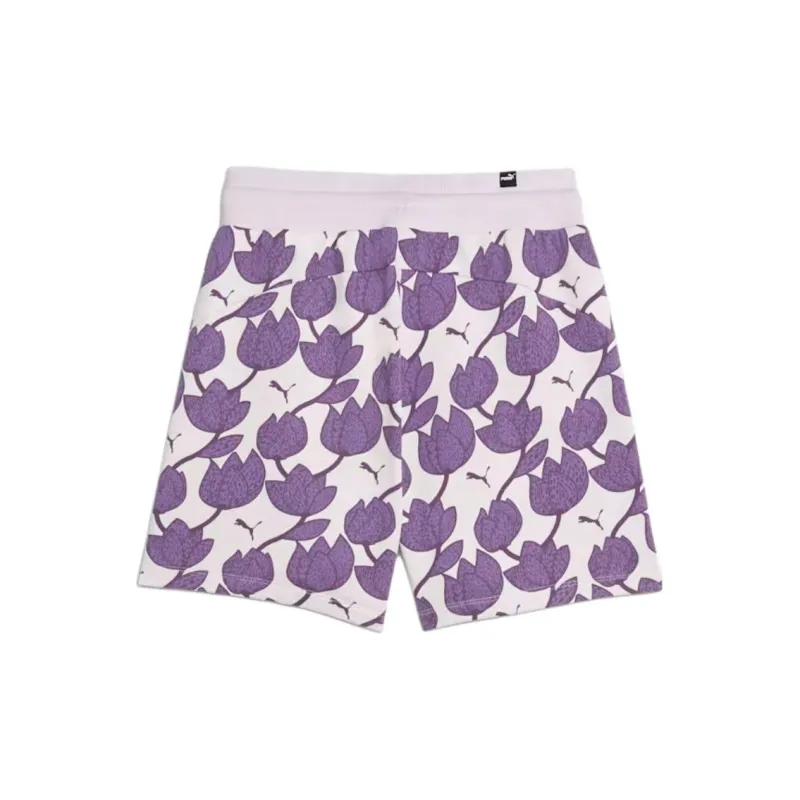 PUMA Casual Shorts Women's Mist Grape-1