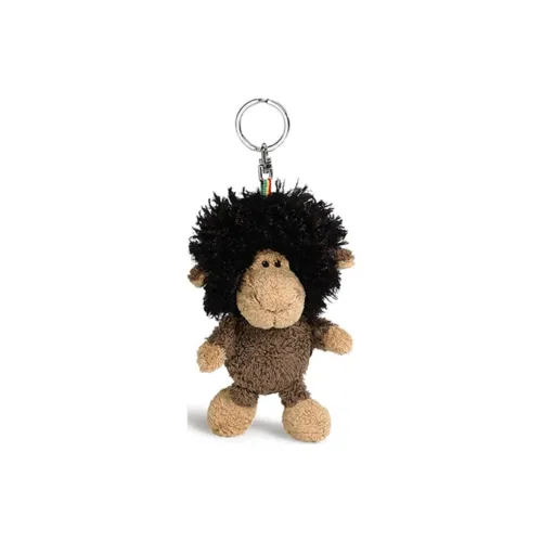 NICI Jolly Mah Baa 컬렉션, 블랙 양 인형 플러시 펜던트 10cm 추천 신장