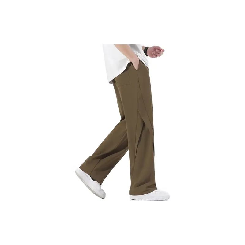 AMANDA BY Casual Pants Summer Unisex Black-6