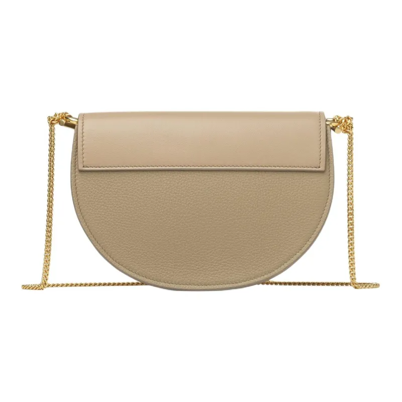 Chloe Marcie Grain Calfskin Crossbody Bag, Shoulder Bag Women's Clay Brown-2