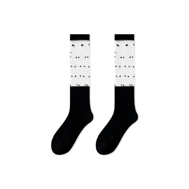 SALOATO Knee High Socks Women's 2 Pack-7