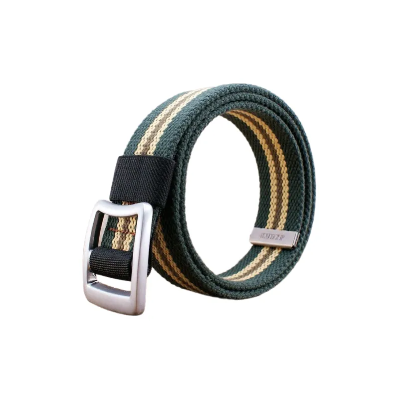 Mulinsen Fabric/Alloy Belt Men's 3.8cm Width-0