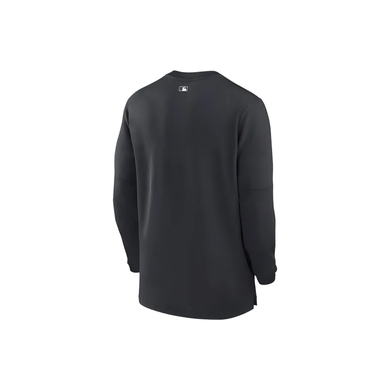 Nike Detroit Tigers Authentic Collection Game Time Men's Nike Dri-FIT Mlb 1/2-Zip Long-Sleeve Top-1