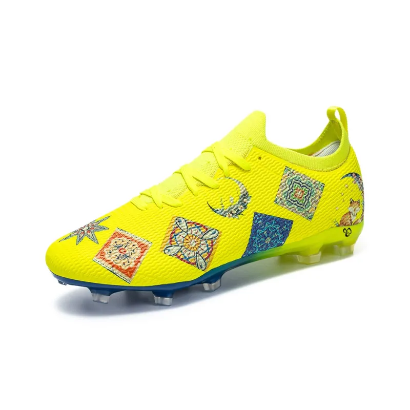 CariteSport Soccer Shoes Unisex Low Top White, Pink-9