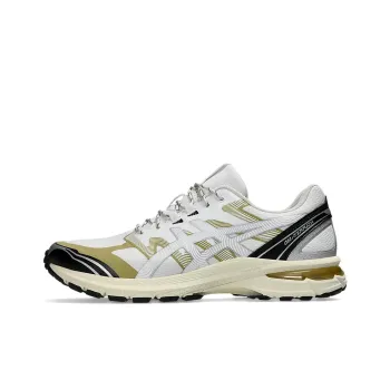 Asics Gel Terrain Anti Slip Wear Resistant Low Top Casual Running Shoes Unisex White Yellow