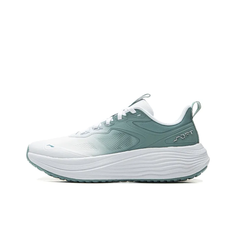 LINING Soft Lite Casual Shoes Men Low Top Lime Green/Standard White-0