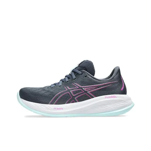 Asics Gel Cumulus 26 Cushioning, Wear Resistant Low Top Running Shoes Women's Dark Magenta