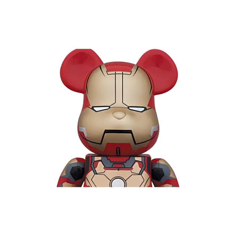 BE@RBRICK Iron Man Mark Xlii Red-2