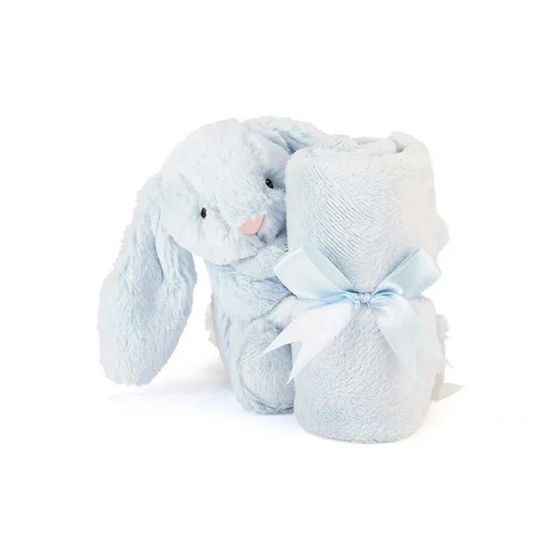 JELLYCAT Bashful Blue Bunny Soother-2