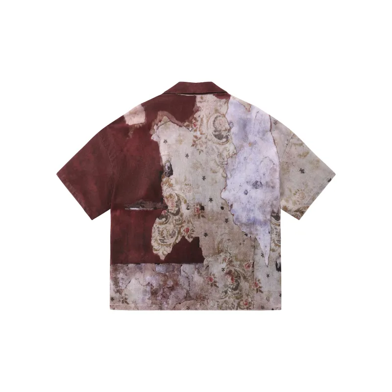 KREATE Shirts Unisex Vintage Wallpaper-1