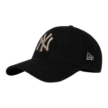 New Era Cotton Polyester Baseball Caps Unisex Black