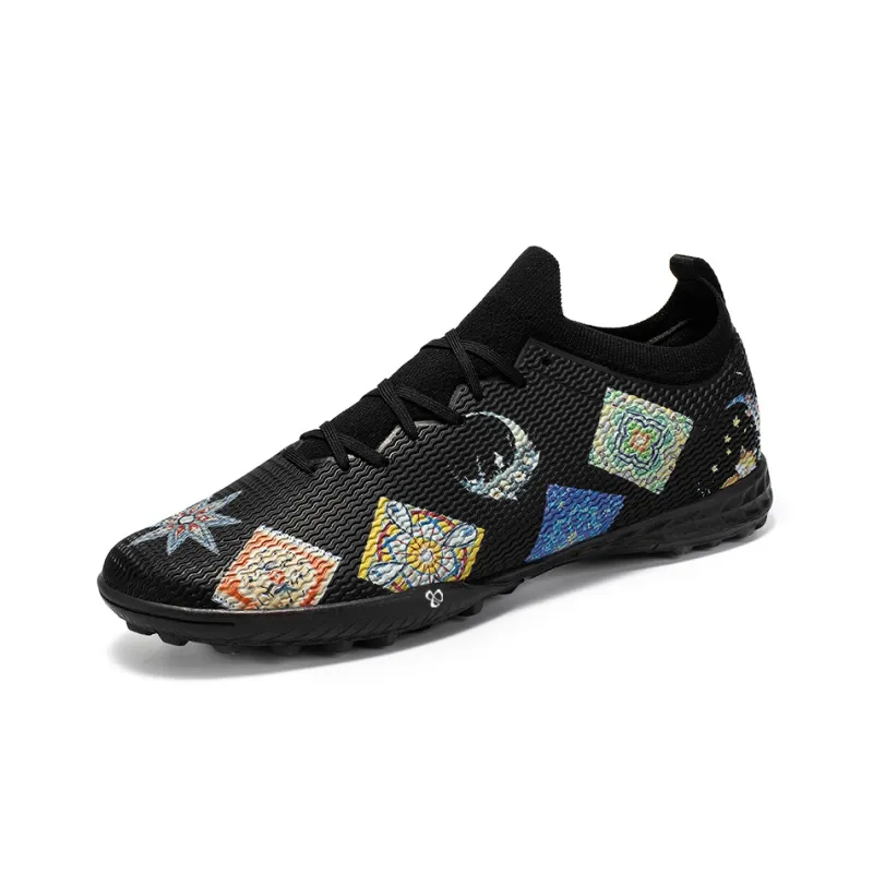 CariteSport Soccer Shoes Unisex Low Top White, Pink-12
