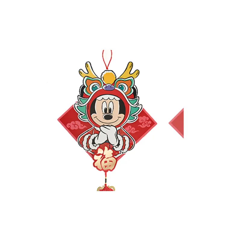 Disney 2024 Mickey Mouse And Friends New Year's Collection, Charm Set Anime / Games Pendants-1