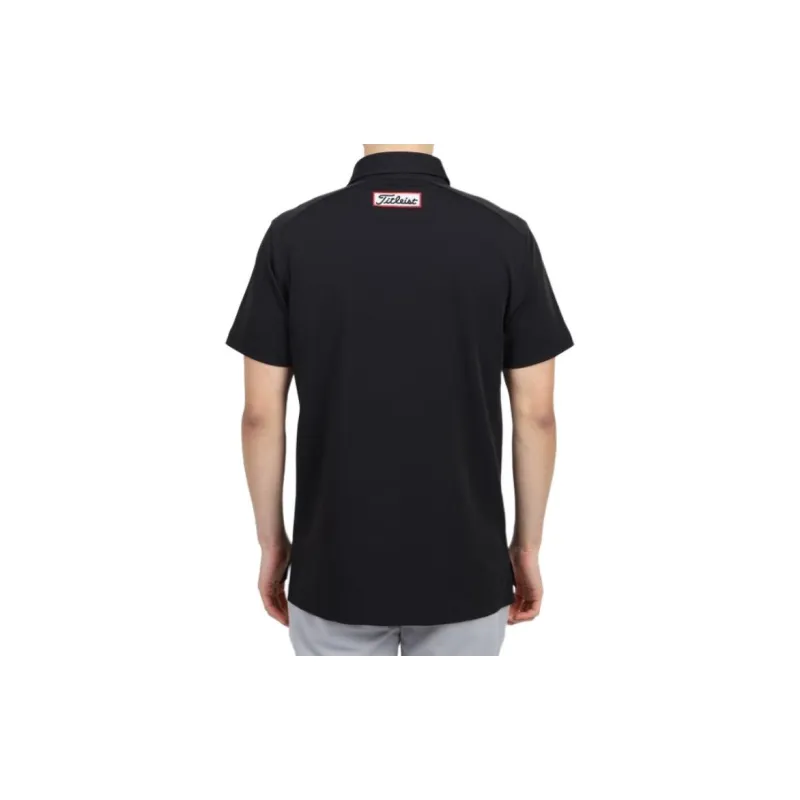 TITLEIST Polo Shirt Men's Black-3