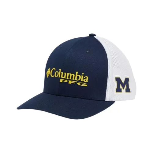 Columbia Cotton Baseball Caps Unisex Blue