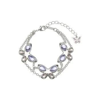 STUGAZI White Gold Plated Copper Bracelets Unisex