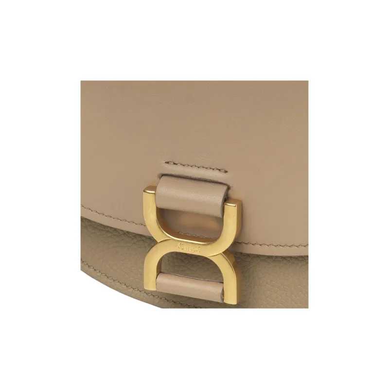 Chloe Marcie Grain Calfskin Crossbody Bag, Shoulder Bag Women's Clay Brown-3