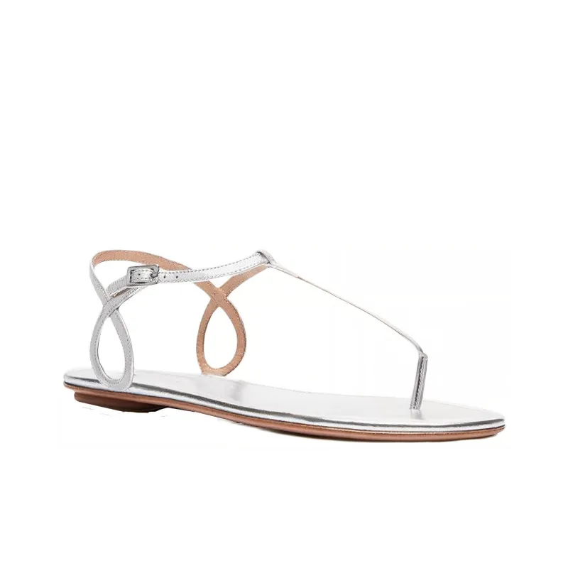 AQUAZZURA Almost Bare Flat Sandals-2