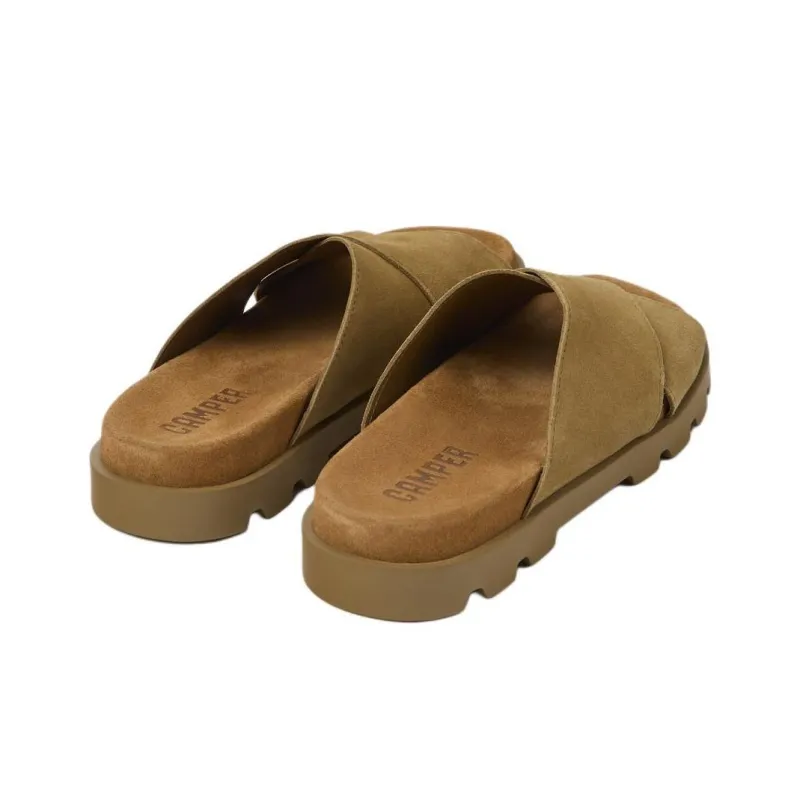 CAMPER Brutus Slide Slippers Women's Brown-2