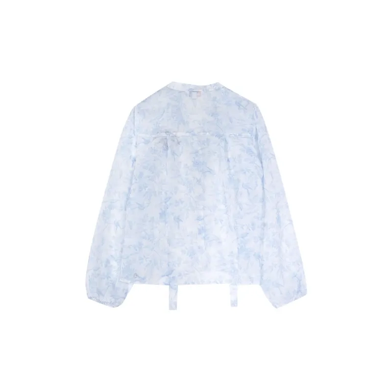 B.Duck Shirt Women's Light Blue-1