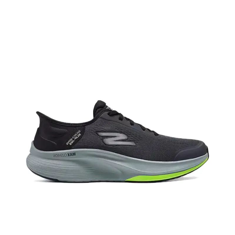 Skechers WOMEN'S GO WALK Anti Slip Wear Resistant Low Top Casual Shoes Men's Black Gray-1