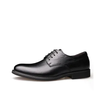 Bindu Dress Shoes Men Low Top Black/Brown